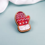 Christmas Mitten Pin - DORUZOVA